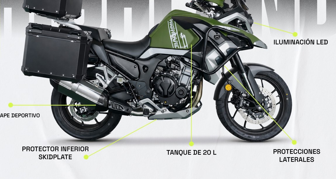 Motos doble propósito y enduro