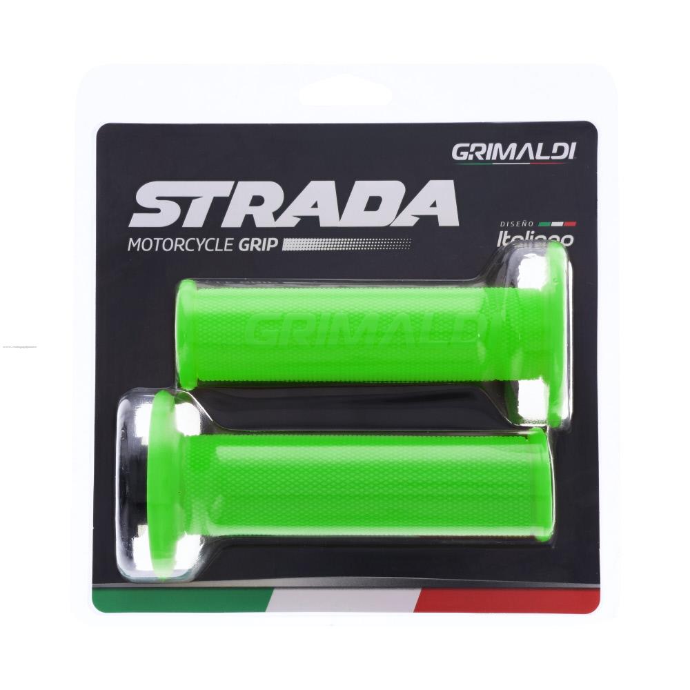 Juego Manoplas Grimaldi Strada Verde Neon