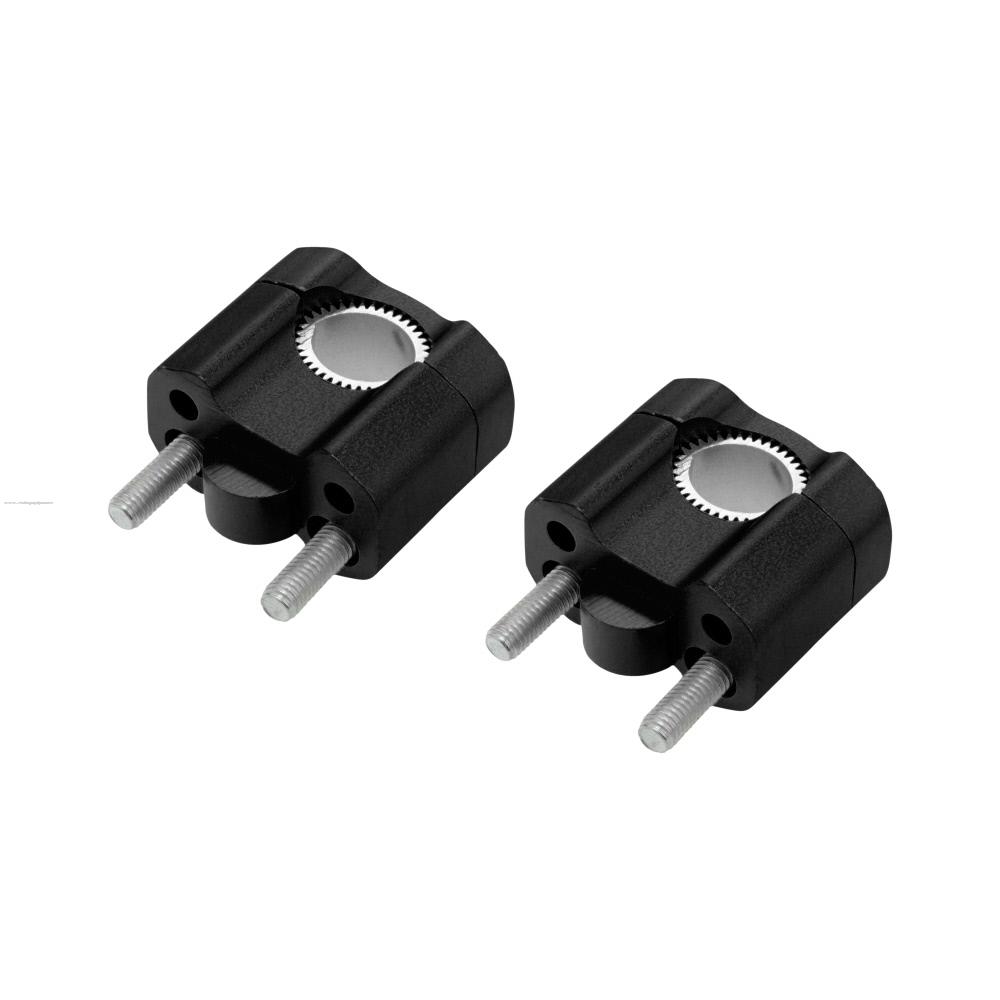 Abrazadera de Manubrio Aumento PROMOTO T1 Negro (2 PIEZAS)