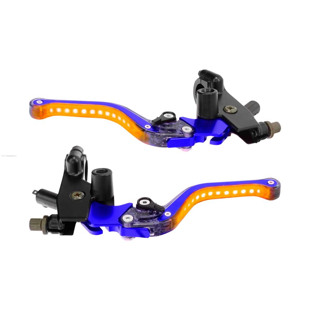 Juego de Manijas PROMOTO P-CABLES con Soporte con Luz Led Direccional Secuencial