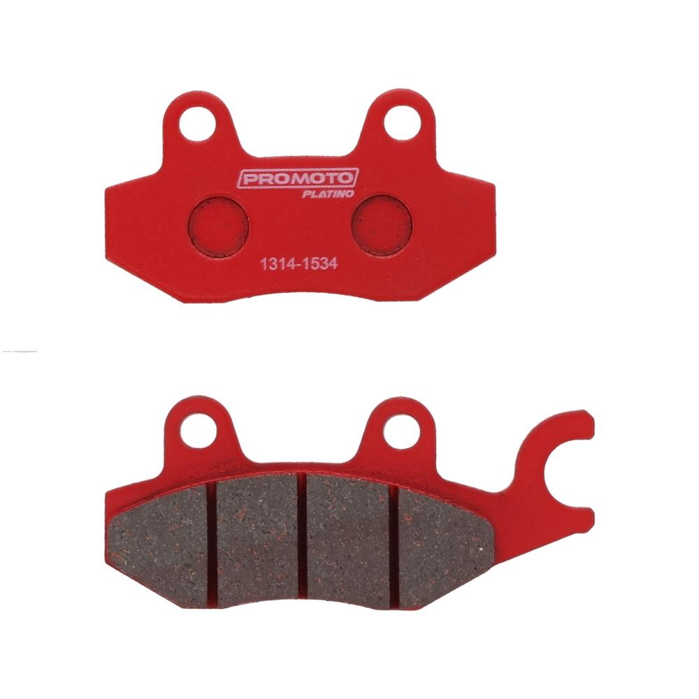 Pastilla Freno FA197 Crm Delan Italika 150Z/YBR125 ED/BENELLI 180S/TNT150/ /KAWASAKI Ninja 250/300/400 PROMOTO PLATINO /KAWASAKI Ninja 250/300/400