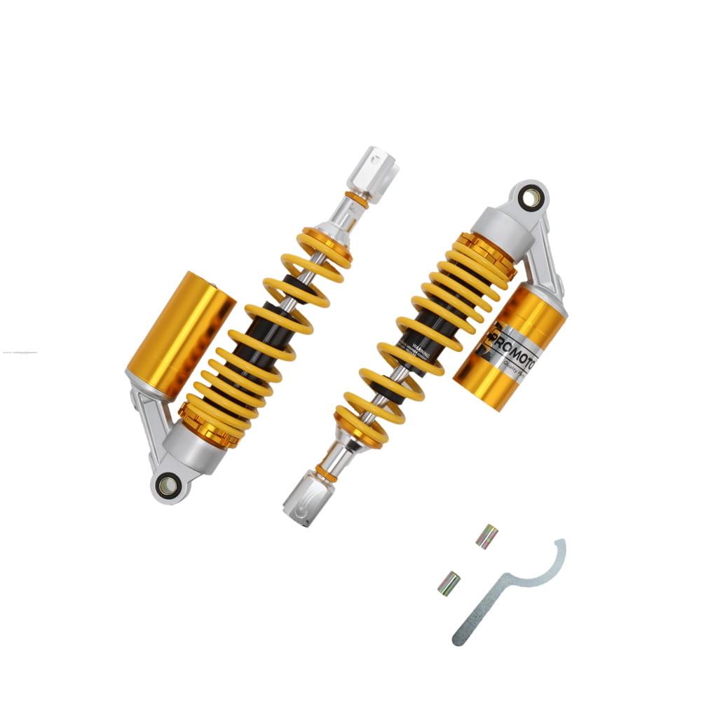 Amortiguador Trasero PROMOTO @ Gas (JGO 2 PZAS) Dorado (JGO 2 PZAS)