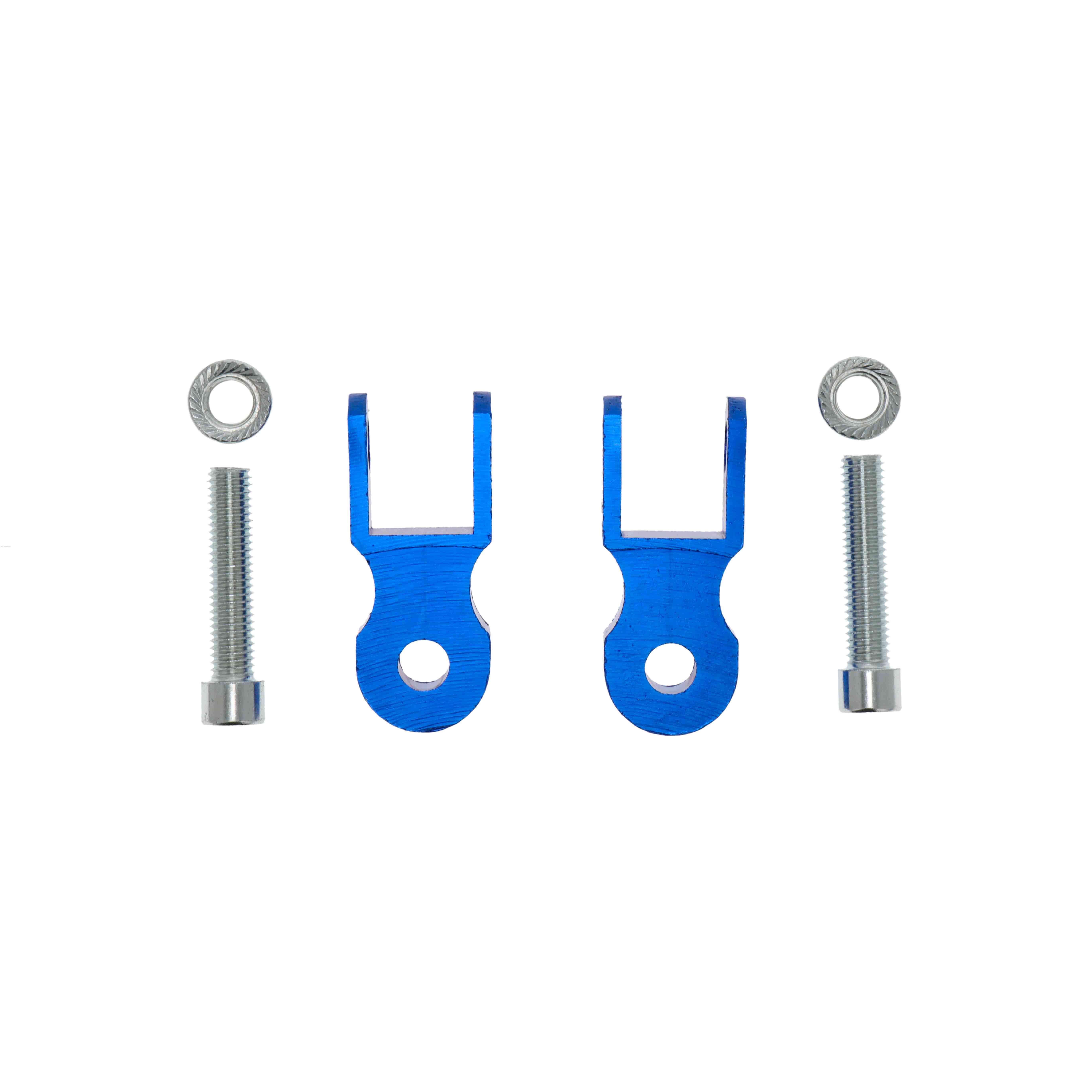 Extension de Amortiguador PROMOTO Aluminio P/ALTURA 40 mm Azul