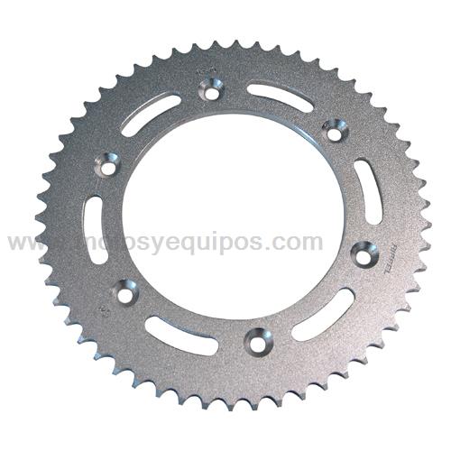 Engrane Trasero RIFFEL Acero 1045 54D P/HONDA NXR125 Bros ES