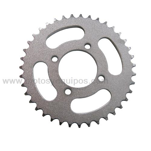 Engrane Trasero RIFFEL Acero 1045 39D P/ITALIKA AT110