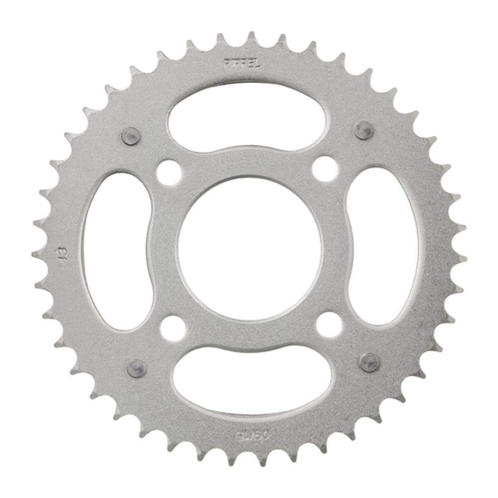 Engrane Trasero RIFFEL Acero 1045 35D Honda Biz 100 ES