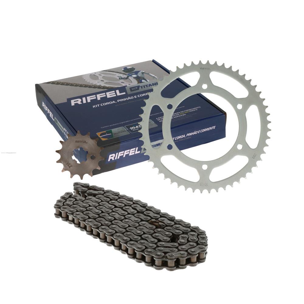 Juego Engranes RIFFEL Titanium (91749) 52DX14D con Cadena 428H-132L Yamaha MT15