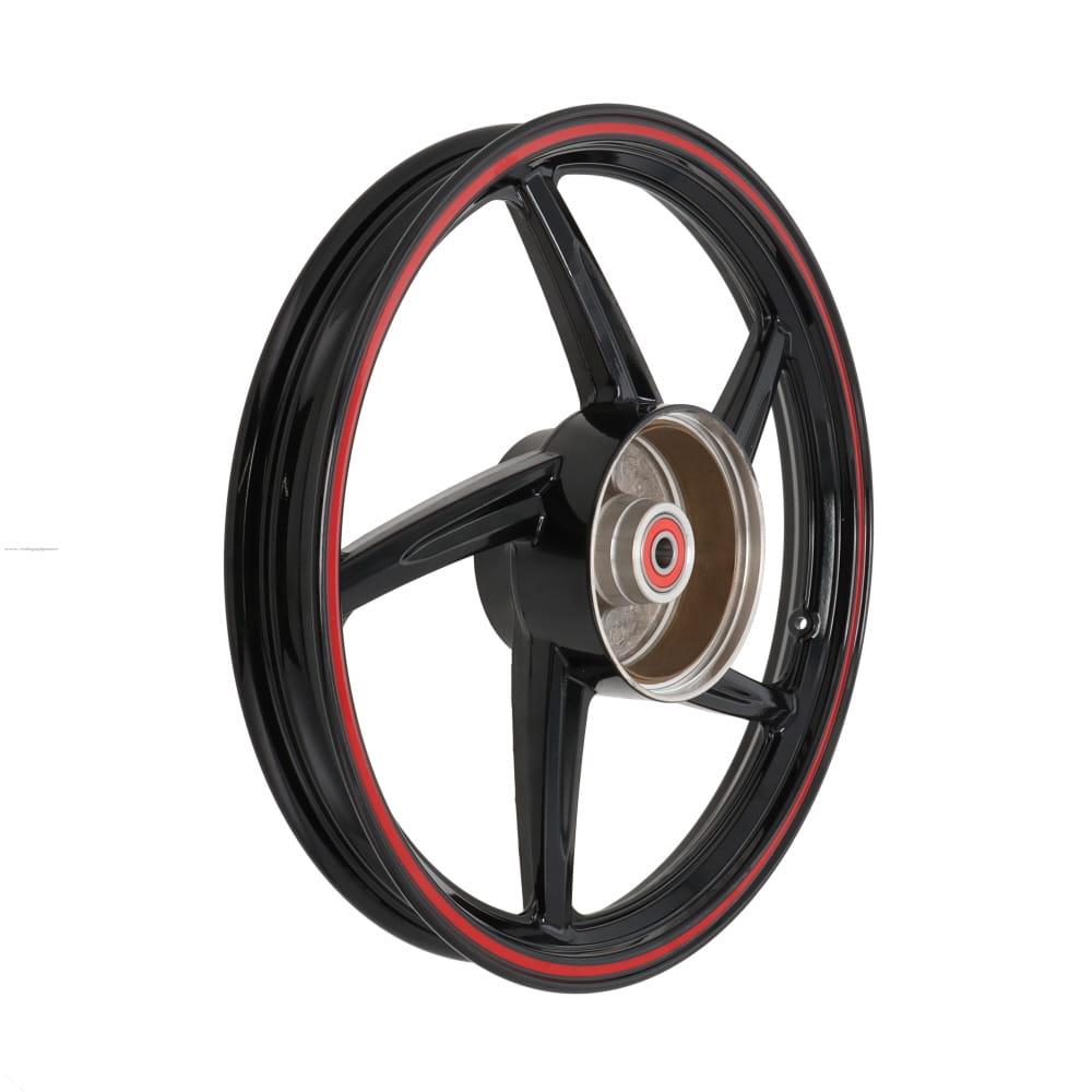 Rim PROMOTO Trasero Negro Aluminio Italika 125Z (17X1.85)(TT)