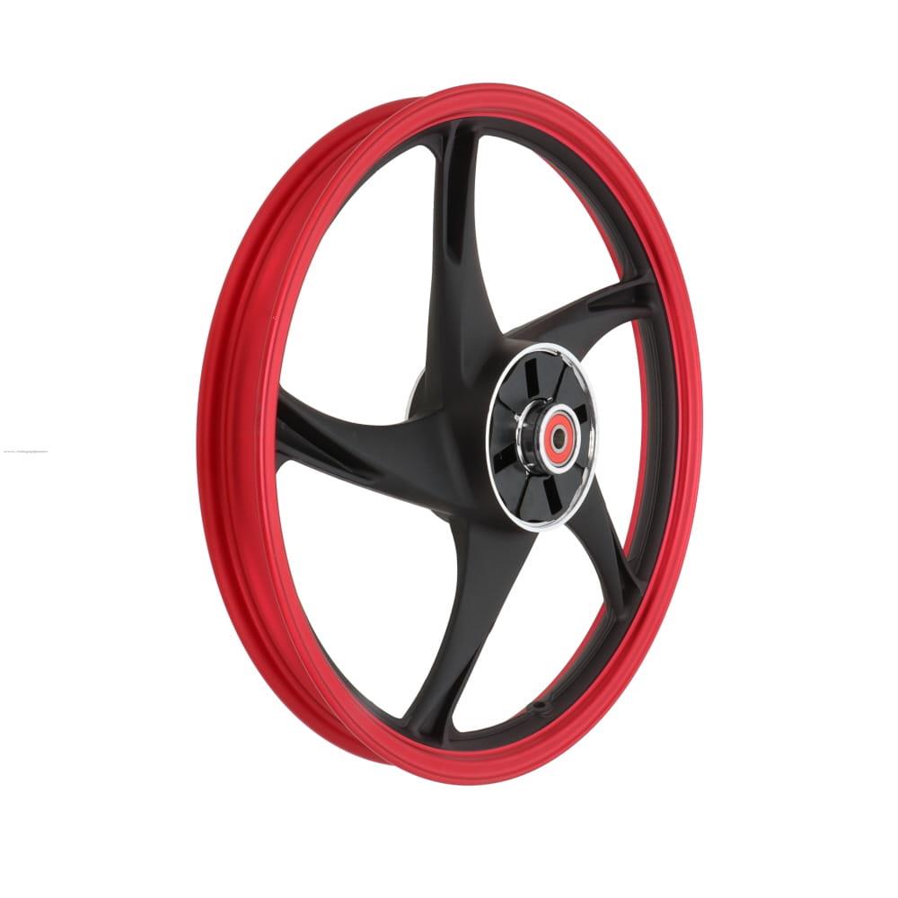 Rim PROMOTO Trasero NGO/ROJ Italika AT110RT C/LED (17X1.60)(TT)