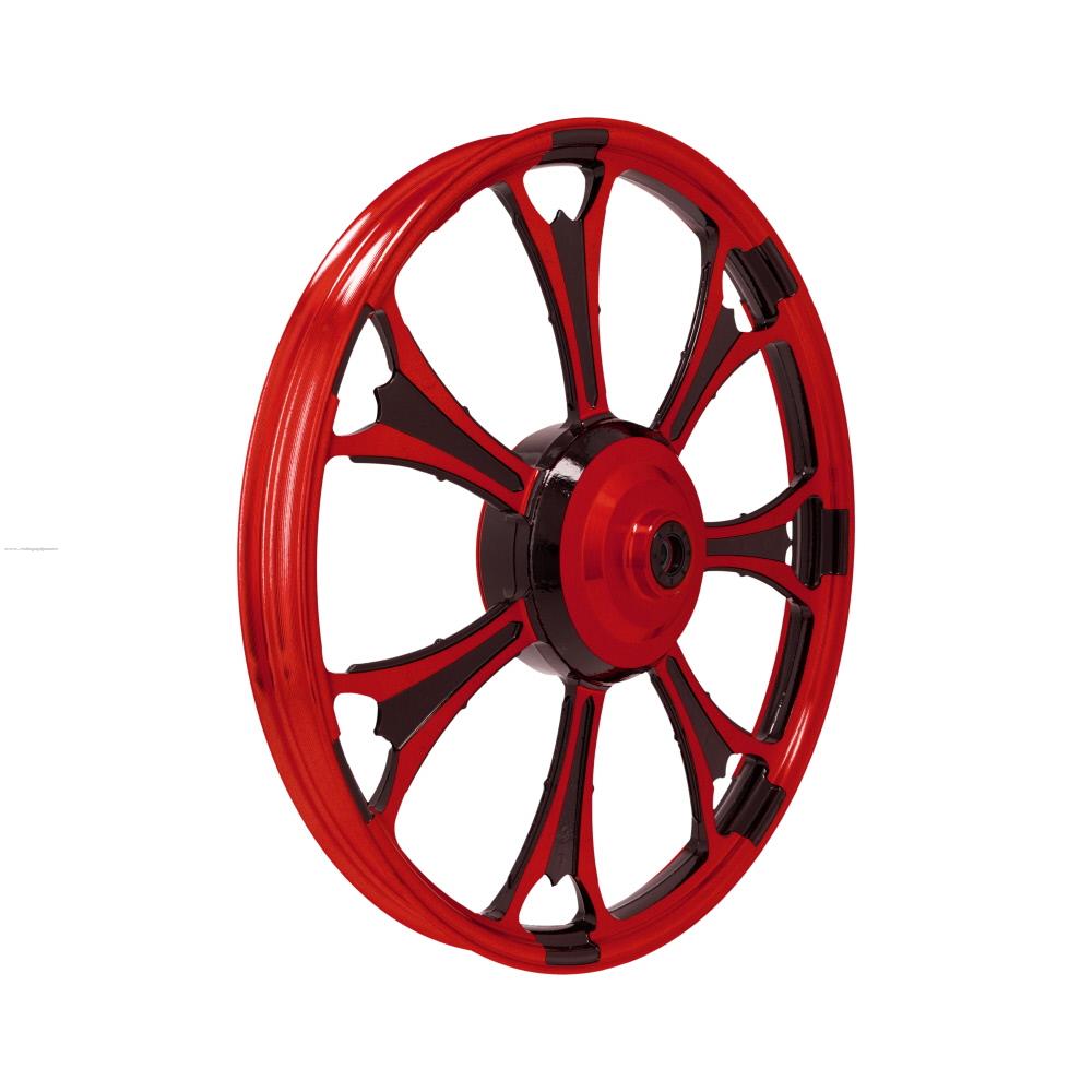Rim PROMOTO Delan BULK-7 ROJ/NGO Aluminio (18X1.40)(TT) Italika DT125 Clasica /SPORT/FT125 CLASICA/ROJA/SPORT/DT150 CLASICA/XFT125 /SPORT/FT125 CLASICA/ROJA/SPORT/DT150 CLASICA/XFT125