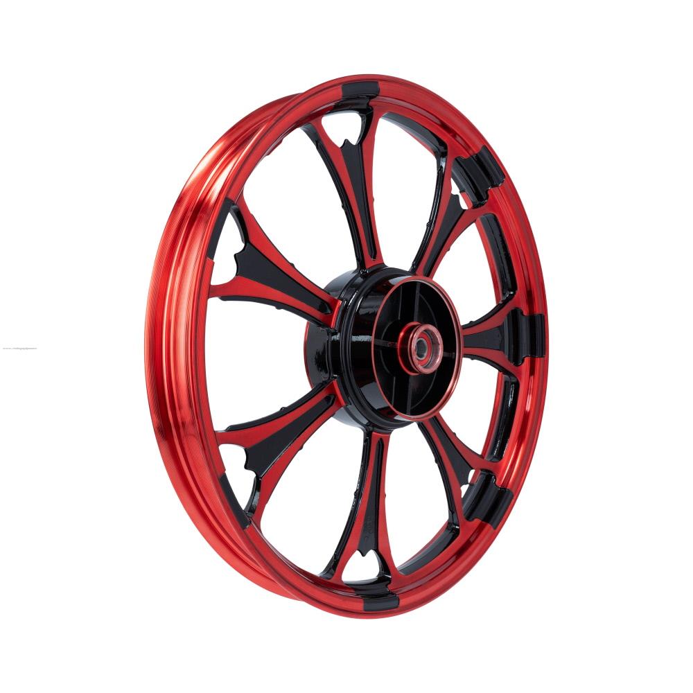 Rim PROMOTO Trasero BULK-7 ROJ/NGO Aluminio (18X1.85)(TT) Italika DT125 Clasica /SPORT/FT125 CLASICA/ROJA/SPORT/DT150 CLASICA/XFT125 /SPORT/FT125 CLASICA/ROJA/SPORT/DT150 CLASICA/XFT125