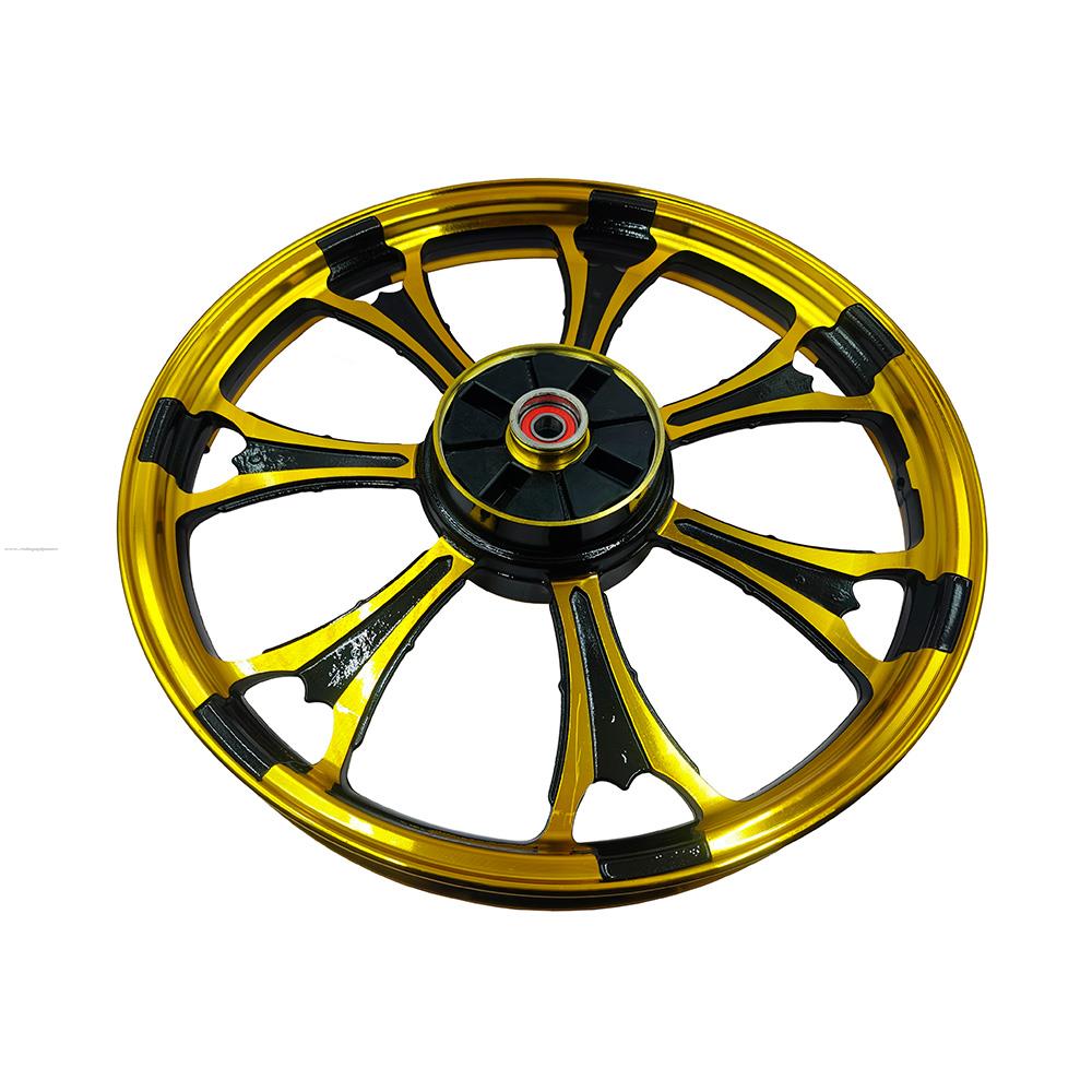 Rim PROMOTO Trasero BULK-7 DORADO/NEGRO Aluminio (18X1.85)(TT)