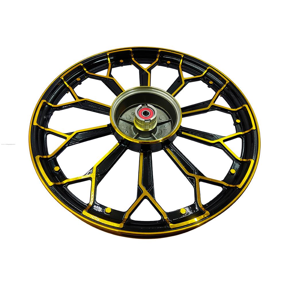 Rim PROMOTO Delan SPYDER-10 DORADO/NEGRO Aluminio (18X1.40)(TT)