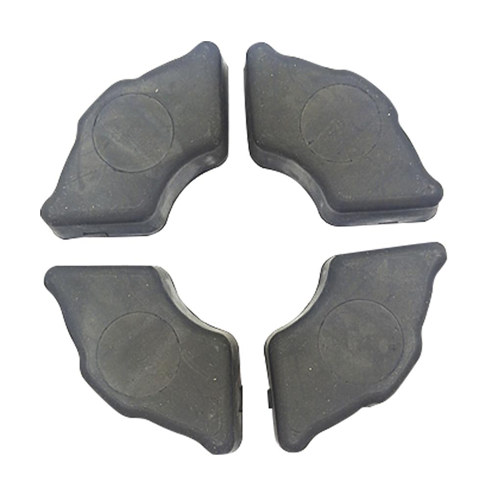 Juego Hule Engrane Trasero PROMOTO (4 PZS) Italika 125Z /150Z/170Z/FZ16/DT125 Clasica /150Z/170Z/FZ16/DT125 Clasica