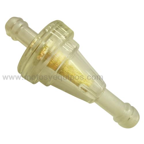 Filtro Gasolina PLASTICO/PIEDRA (TROMPO) Universal