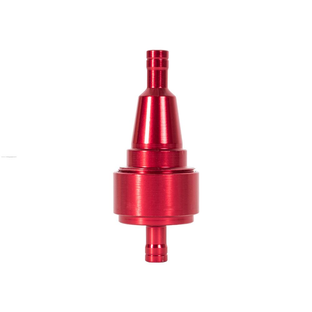 Filtro Gasolina Aluminio Universal Rojo