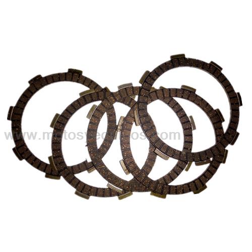Disco Embrague Pasta P/HONDA GL150 CARGO/HUNK 160R 4 V Jgo 5 Pzs Promoto /XR150L