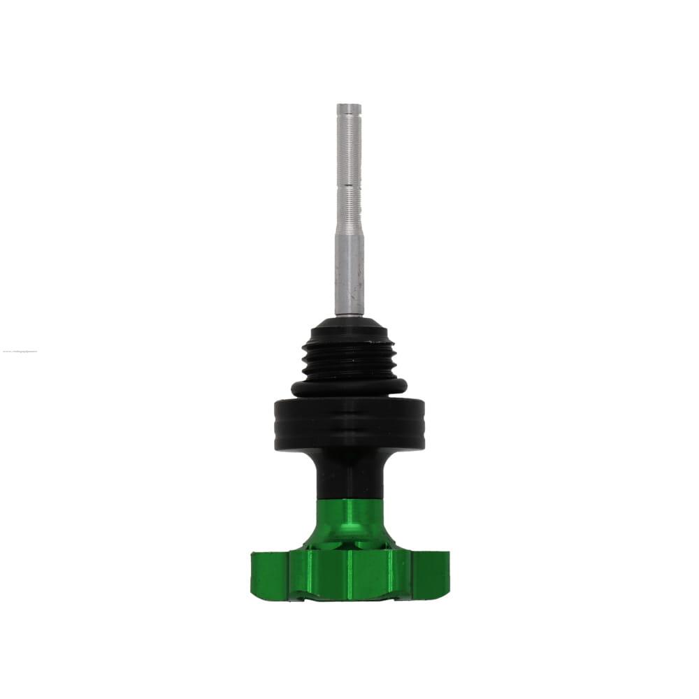 Bayoneta PROMOTO Aluminio Cnc Verde P/NIVEL de Aceite