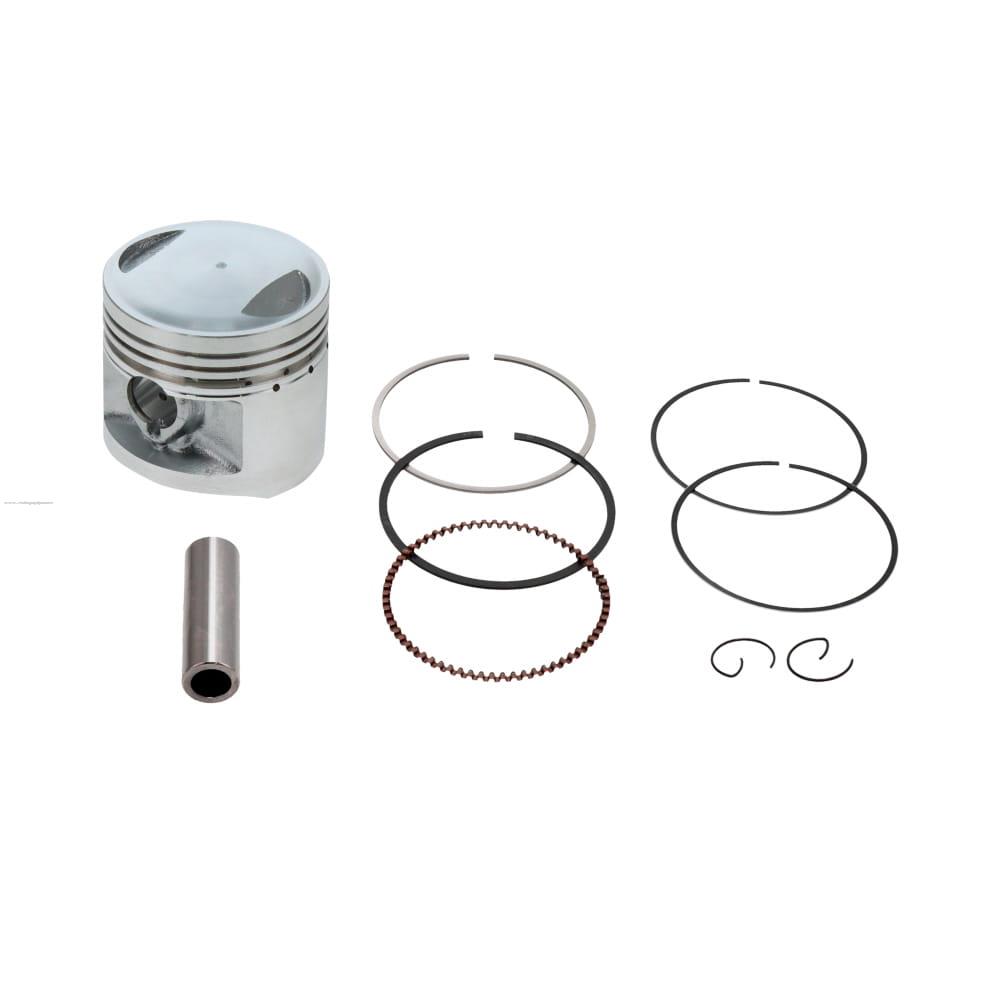 Piston Completo Std P/ITALIKA DT125 Clasica PROMOTO /DELIVERY/SPORT/FT125 CLASICA/DELIVERY/PLATA/ROJA