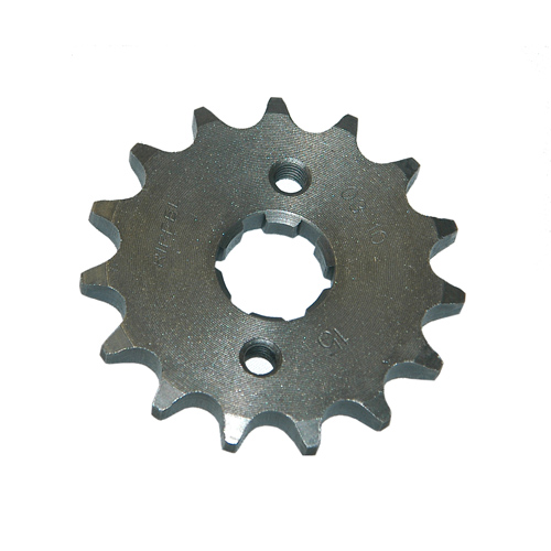 Engrane Delan RIFFEL 15D P/HONDA CG125 CGL125 TOOL/125Z/FT150 DELIVERY/FT150 S/RC150 GT/RT200/T125A CGL125 TOOL/125Z/FT150 DELIVERY/FT150 S/RC150 GT/RT200/T125A