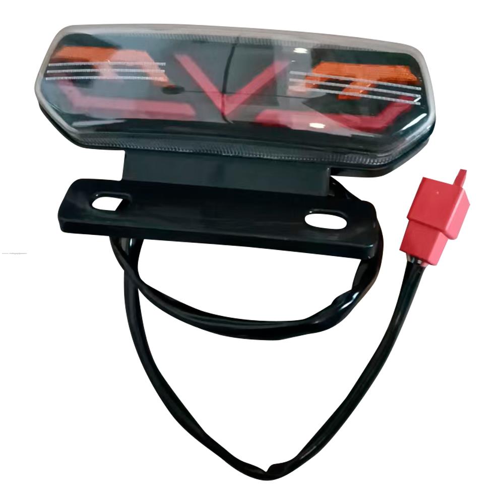 Calavera Luz Led 12V Universal C/DIRECCIONALES PROMOTO PLATINO