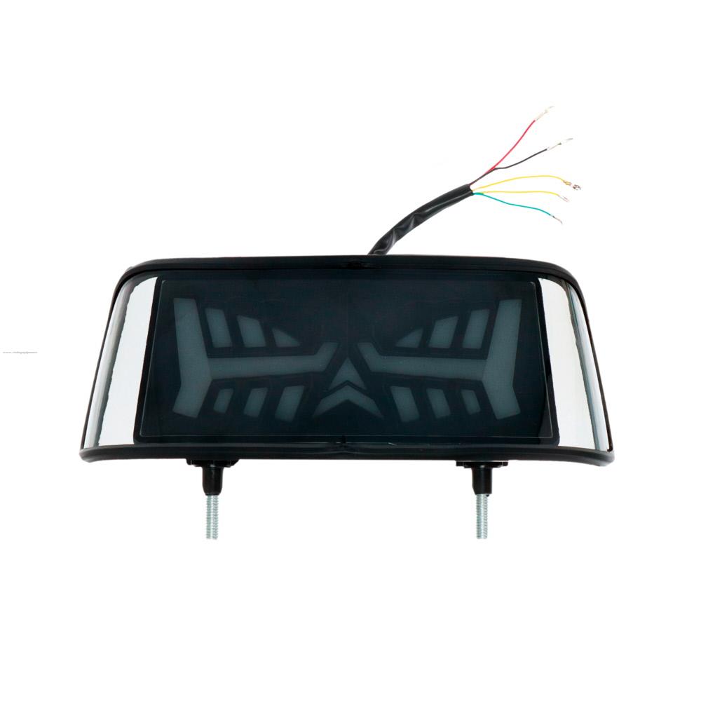 Calavera T-01 Luz Led Promoto Platino Promoto Platino