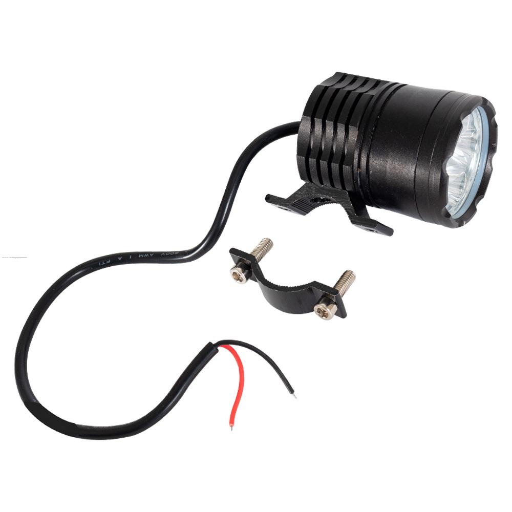 Faro Delan Auxiliar Led Negro ALTA/BAJA/STROBO/LED Cree PROMOTO