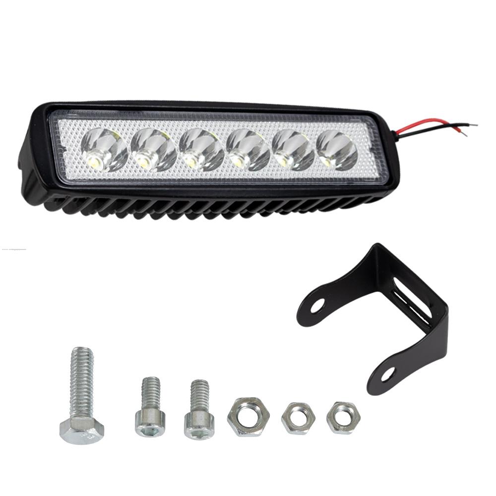Faro Delan Auxiliar Tipo Barra Spot 6" Aluminio Led PROMOTO