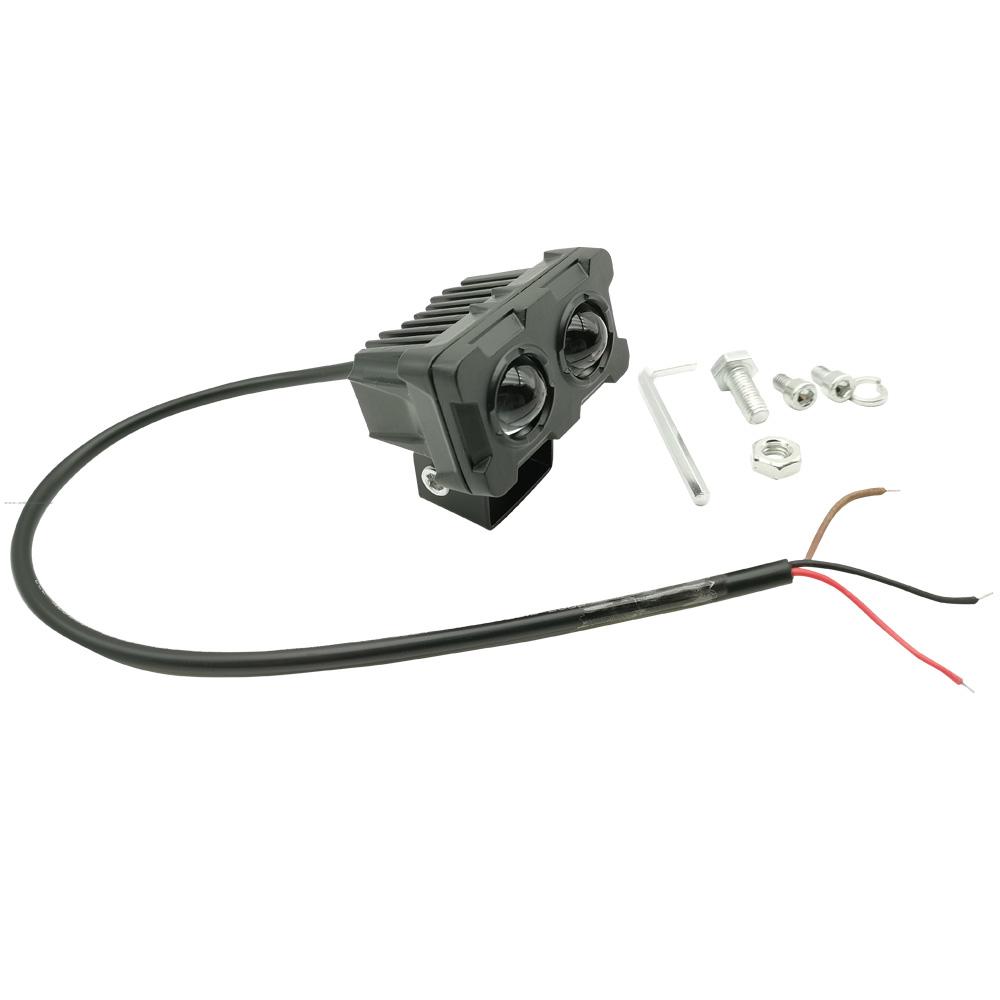 Faro Delan Auxiliar Led Luz Blanca (3P)