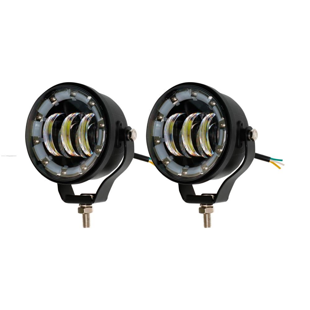 Faro Delan Auxiliar Led BLANCO/BLANCO 12V 30W 3000LM PROMOTO PLATINO