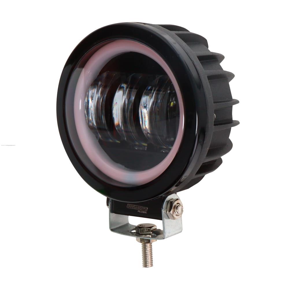 Faro Delan Auxiliar Led BLANCO/ROJO 12V 30W 3200LM PROMOTO PLATINO