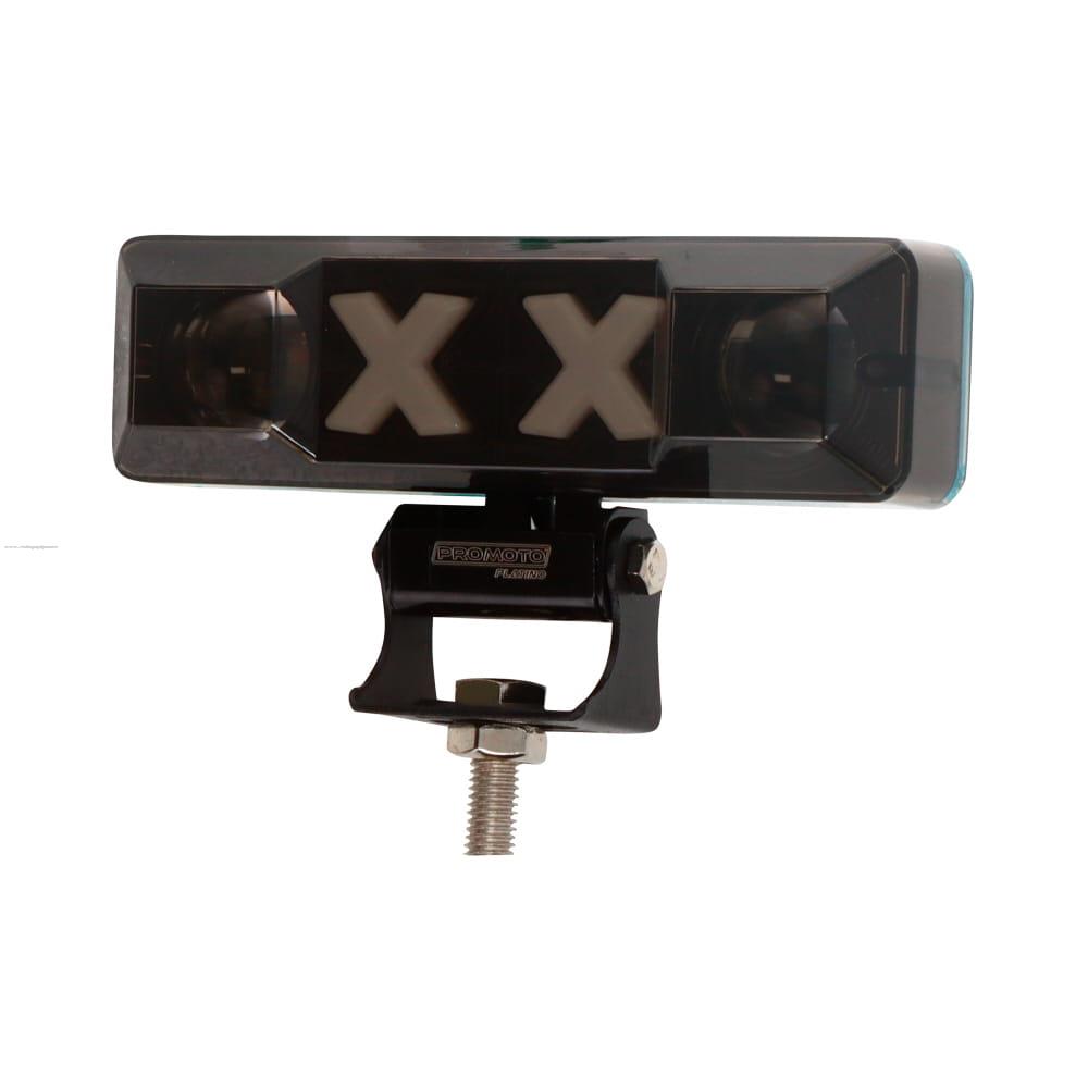 Faro Delan Auxiliar Led BLANCO/AZUL 12V 20W 2400LM PROMOTO PLATINO