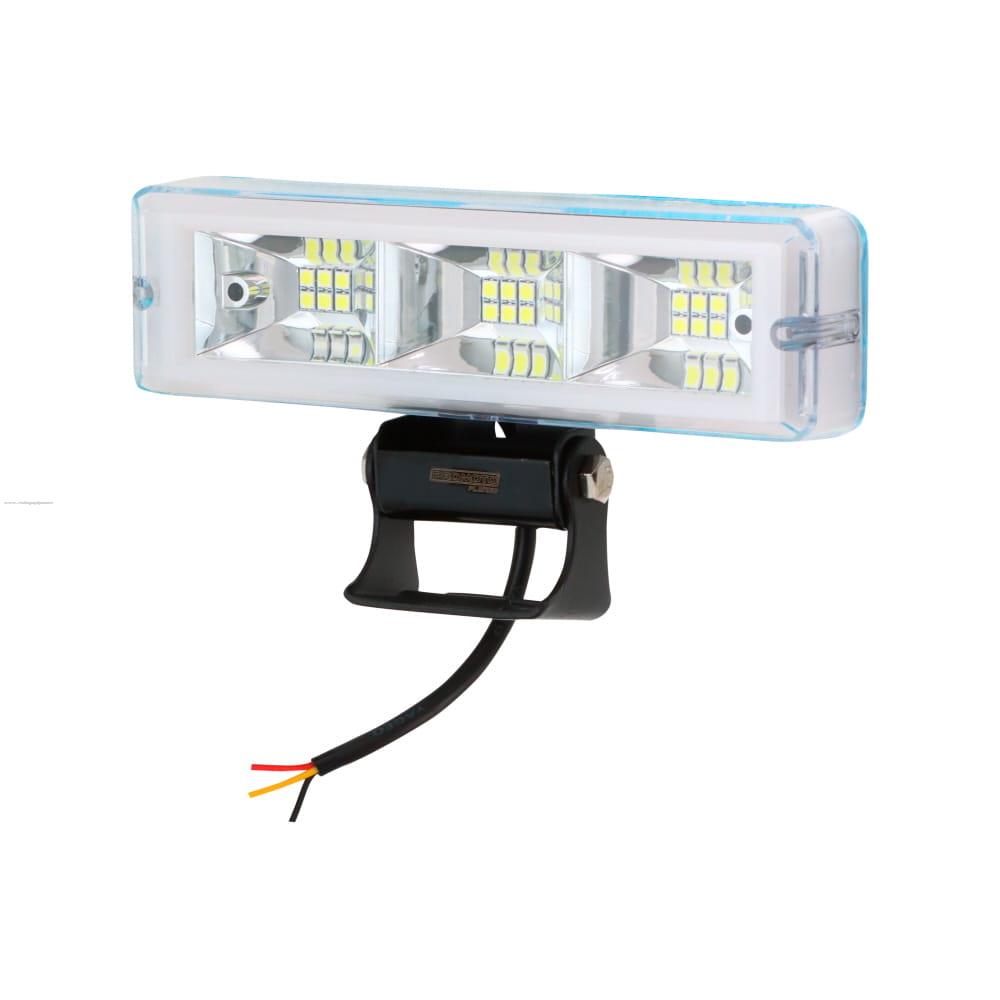 Faro Delan Auxiliar Led BLANCO/ROJO 12V 14W 1400LM PROMOTO PLATINO