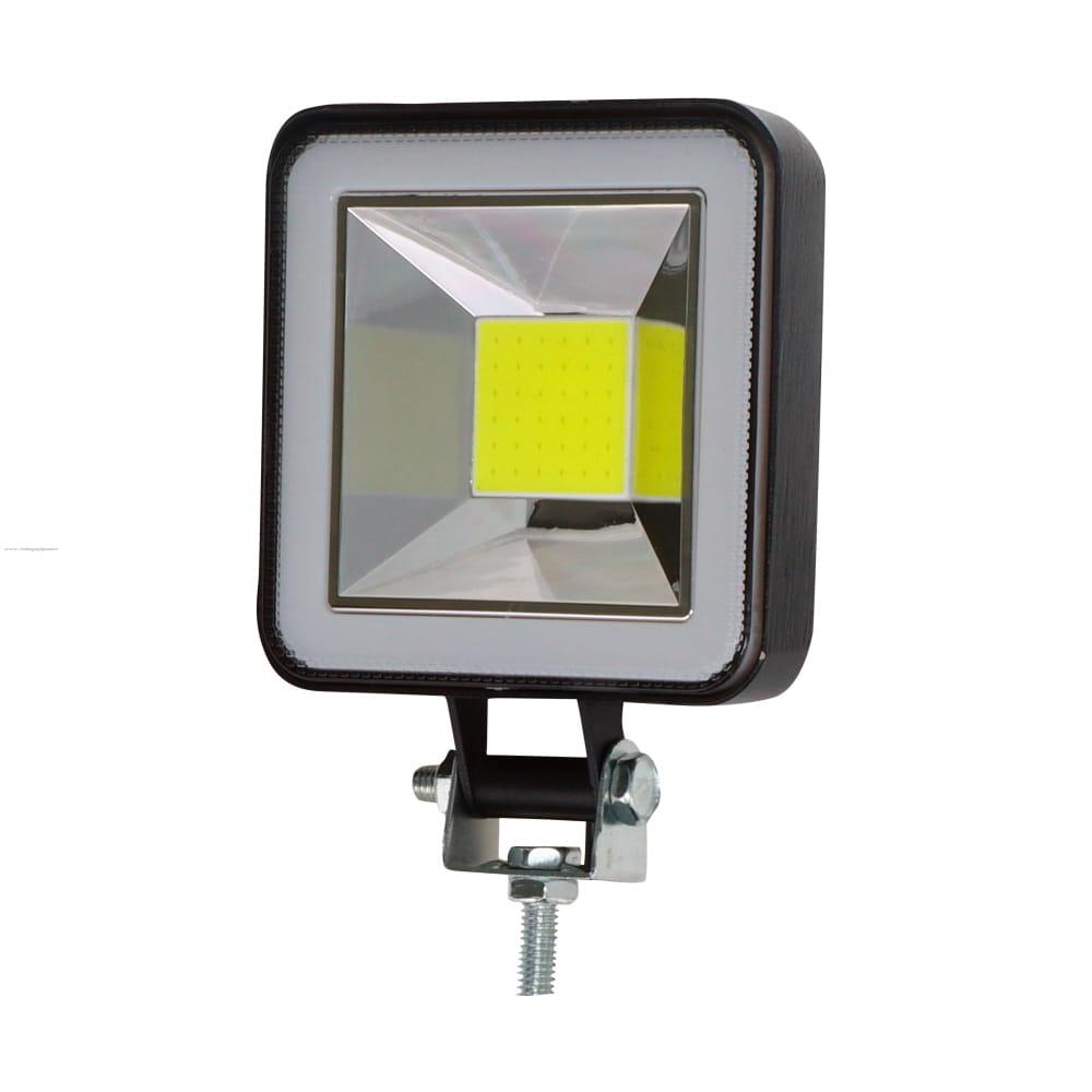 Faro Delan Auxiliar Led BLANCO/ROJO 12V PROMOTO PLATINO