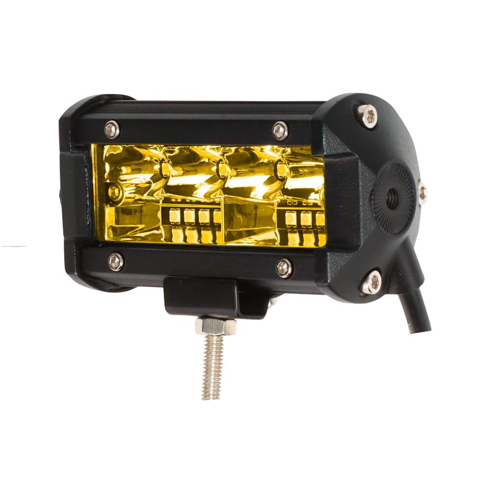 Faro Delan Auxiliar Led Amarillo 12V 36W 3800LM PROMOTO PLATINO