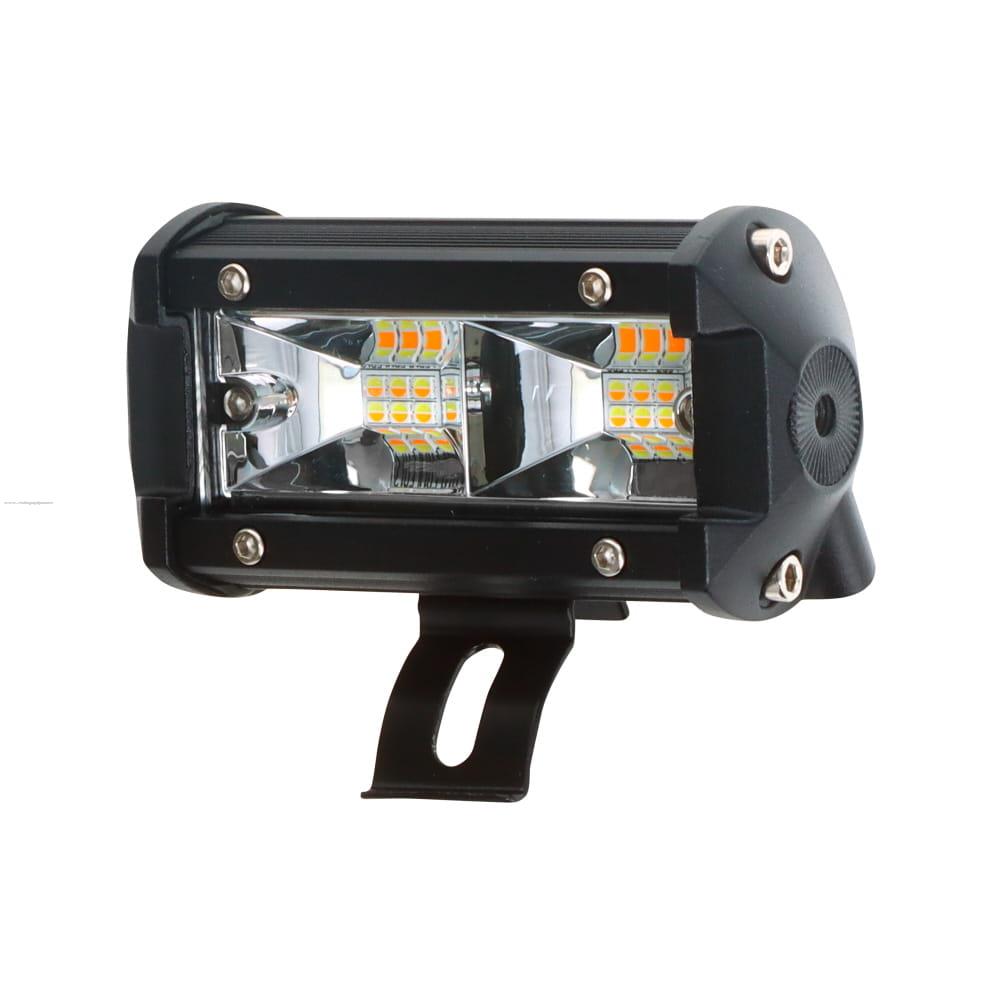 Faro Delan Auxiliar Led BLANCO/AMARILLO 12V 36W 3800LM PROMOTO PLATINO