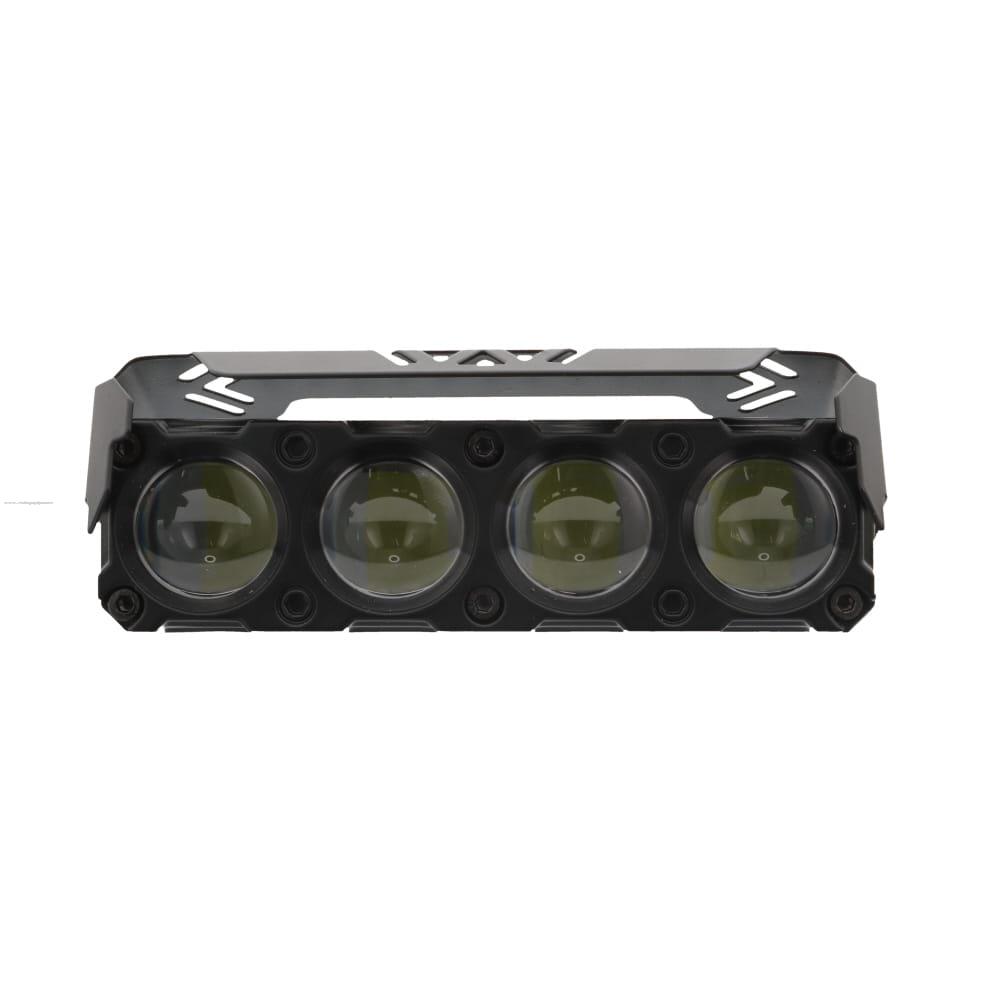 Faro Delan Auxiliar Led A1 Alta BLANCA/BAJA Blanca 4 Lupas 12V 28W