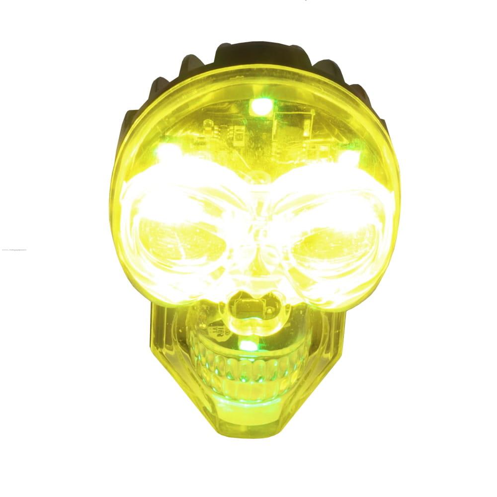 Faro Delan Auxiliar Led Alta BLANCA/BAJA Amarilla Calavera Transparente Rgb C/ESTROBO 12V 17W