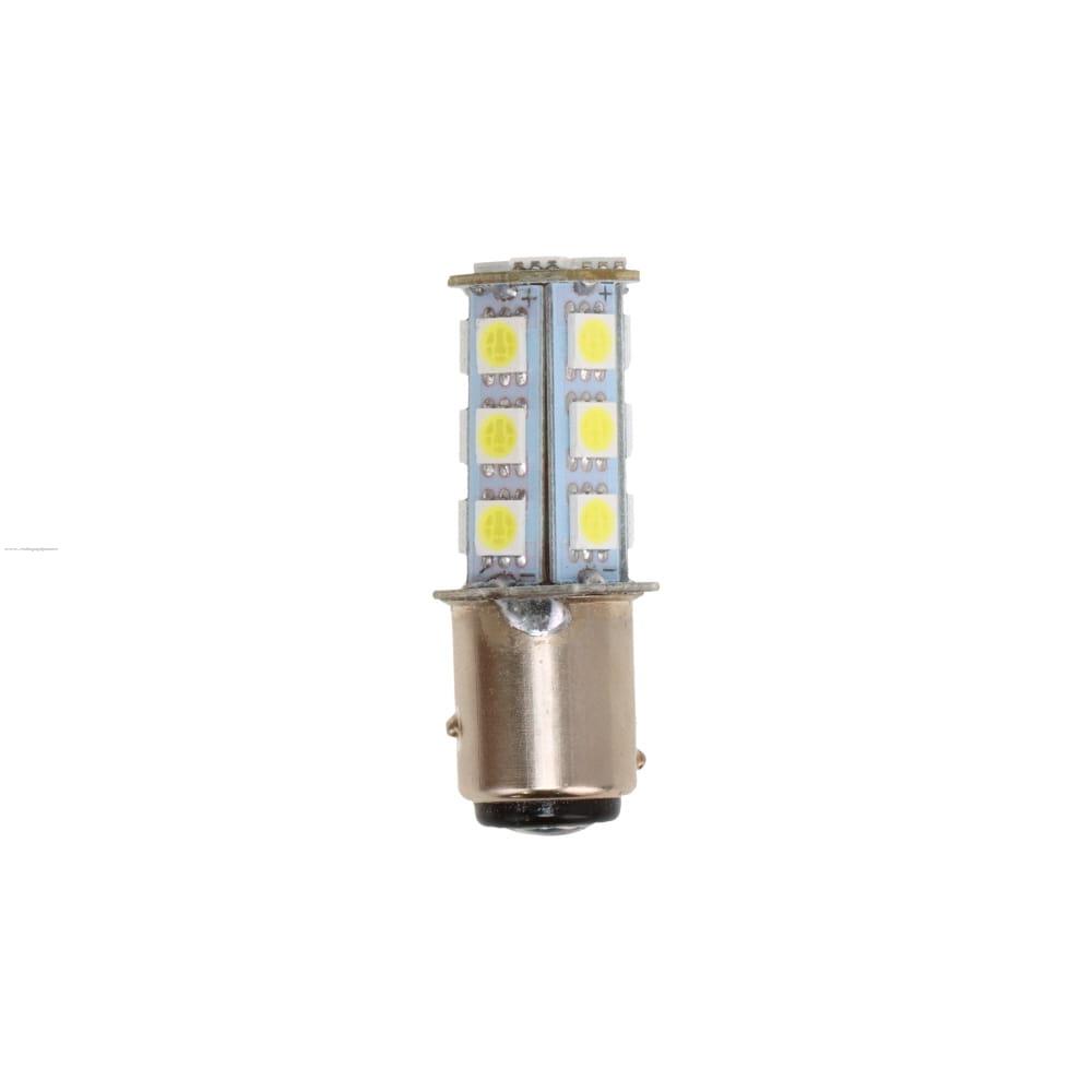 Foco Calavera 1157 12V Led BLANCO/STROBO PROMOTO PLATINO