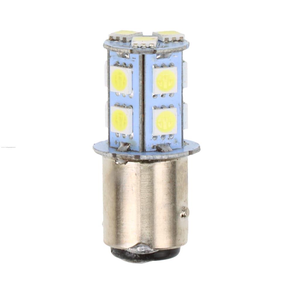 Foco Calavera 1157 12V Led Blanco PROMOTO PLATINO