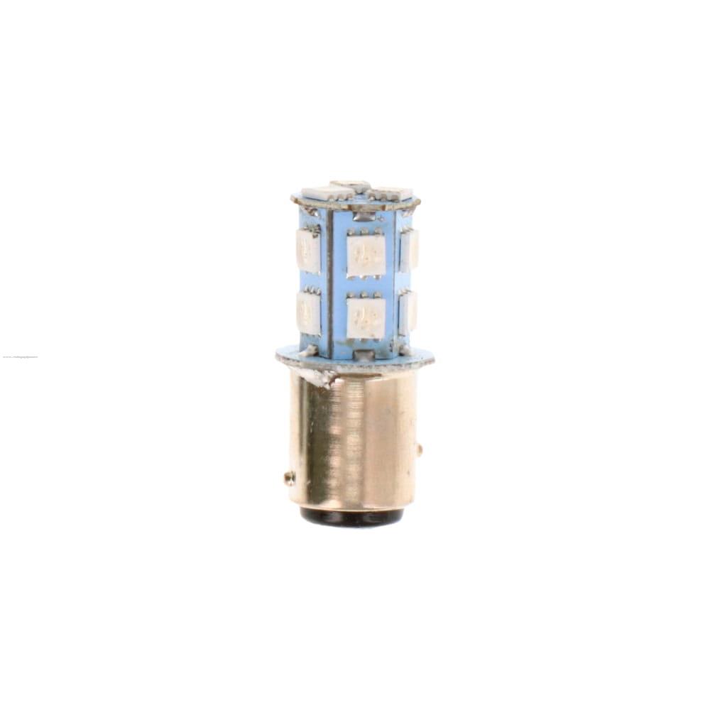 Foco Calavera 1157 12V Led AMARILLO/STROBO PROMOTO PLATINO
