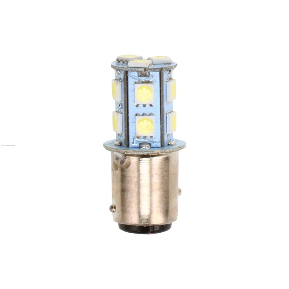 Foco Calavera 1157 12V Led BLANCO/STROBO PROMOTO PLATINO