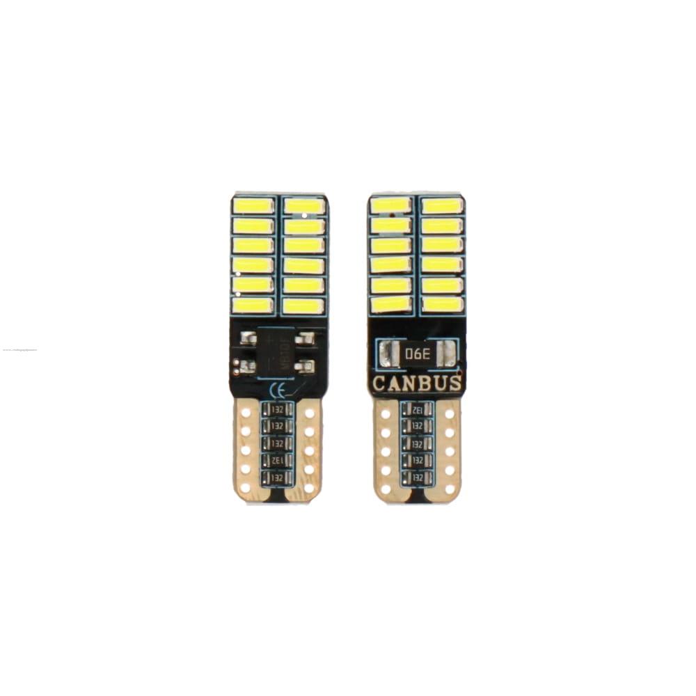Foco Direccional T10 12V Led Blanco (2 PZS) PROMOTO PLATINO