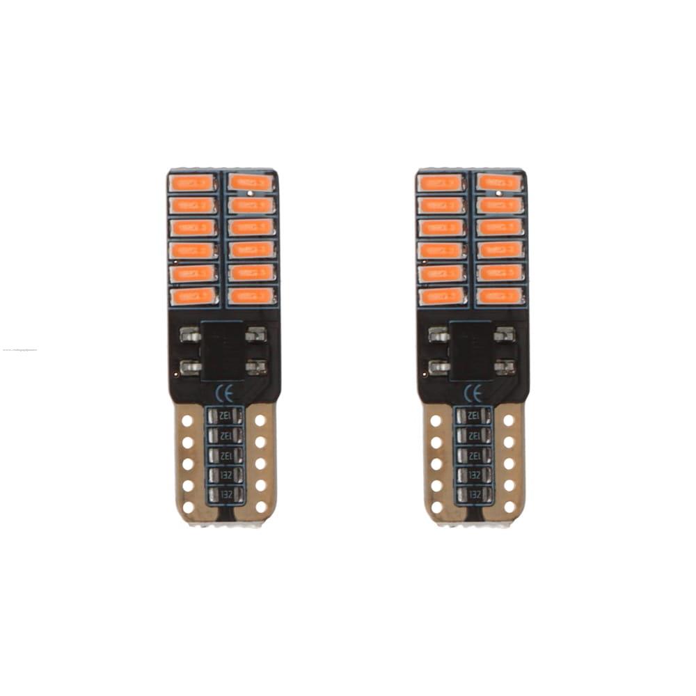 Foco Direccional T10 12V Led Morado (2 PZS) PROMOTO PLATINO