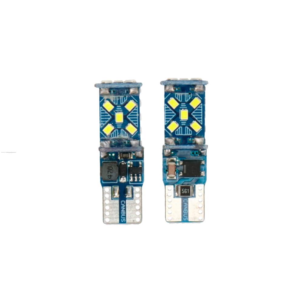 Foco Direccional T10 12V Led Blanco (2 PZS) PROMOTO PLATINO