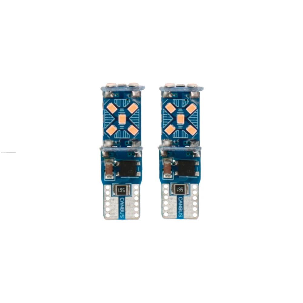 Foco Direccional T10 12V Led Morado (2 PZS) PROMOTO PLATINO