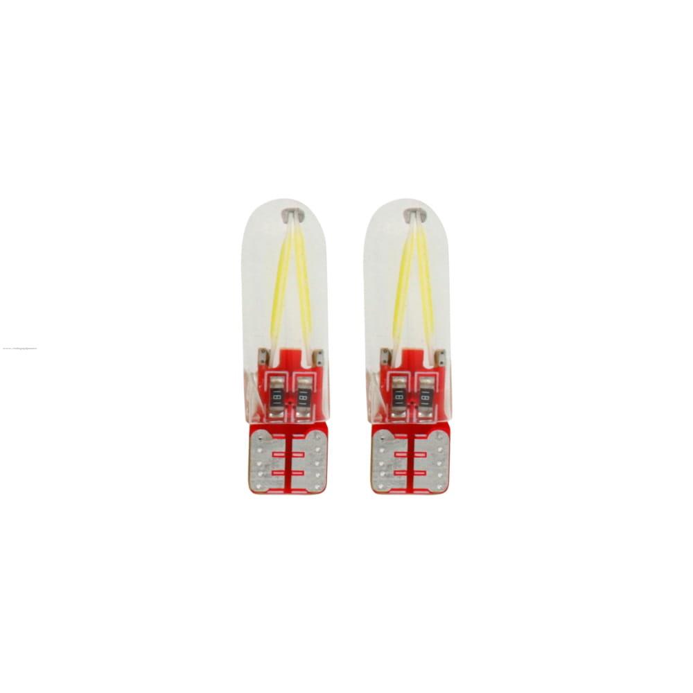 Foco Direccional T10 12V Led Blanco (2 PZS) PROMOTO PLATINO