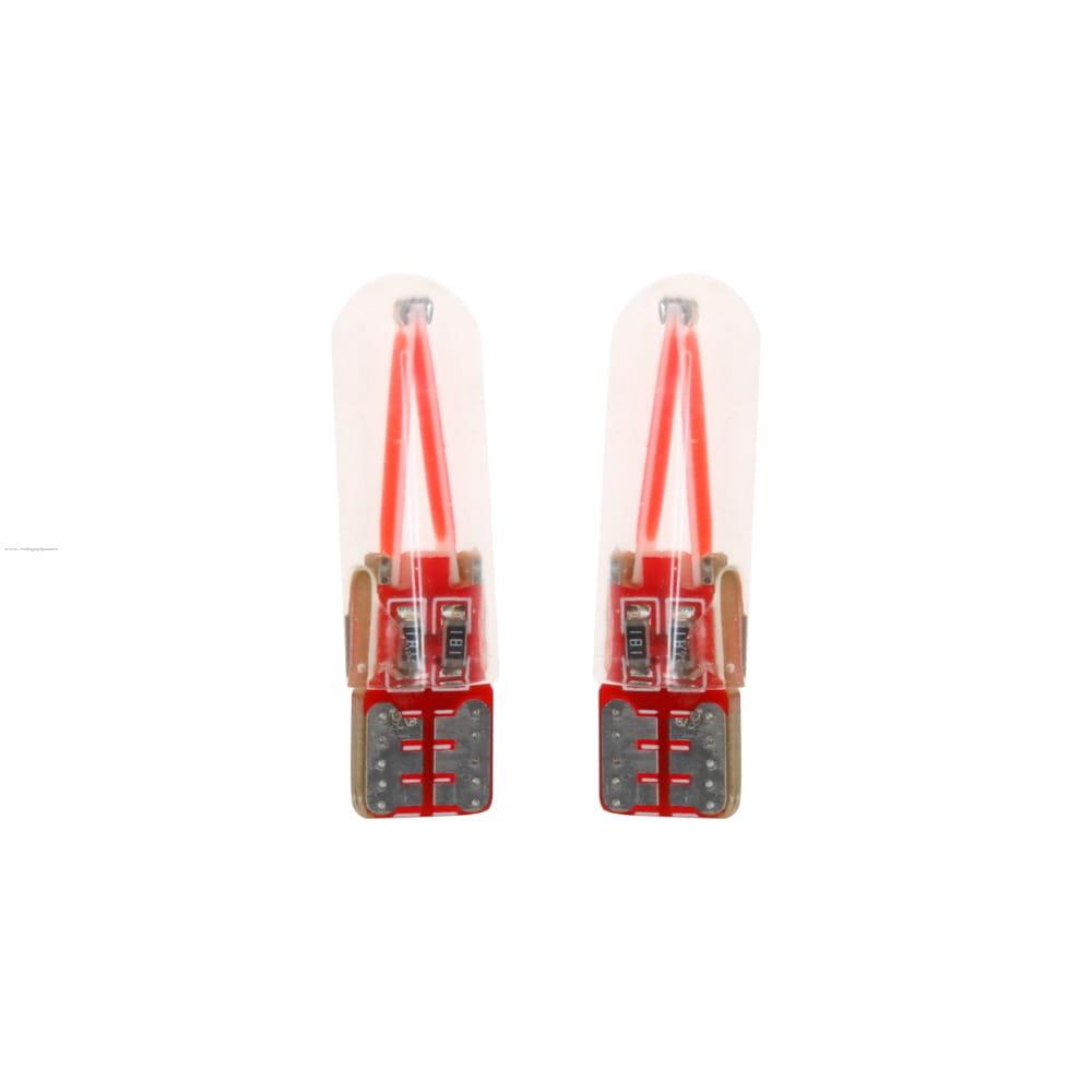 Foco Direccional T10 12V Led Rojo (2 PZS) PROMOTO PLATINO