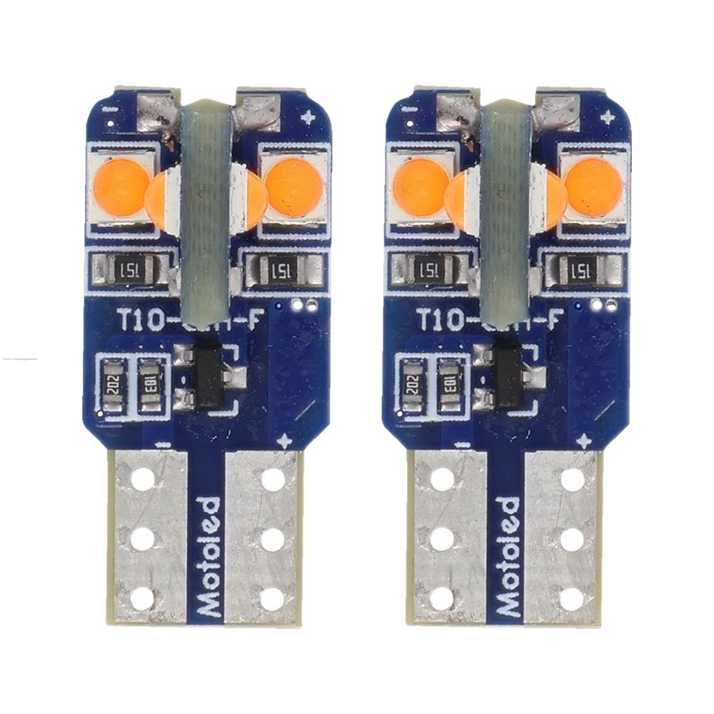 Foco Direccional Led T10 12V Ambar C/STROBO PROMOTO PLATINO