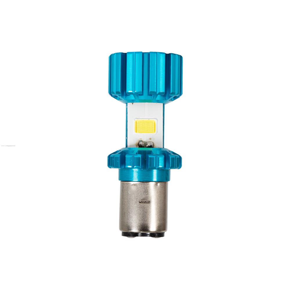Foco Faro Delan Led BA20D Azul Led Cob PROMOTO